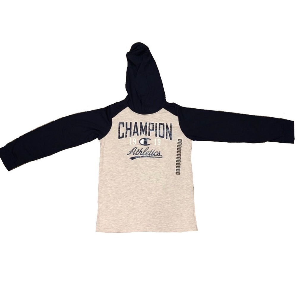 Champion Oxford navy athletics line long s…